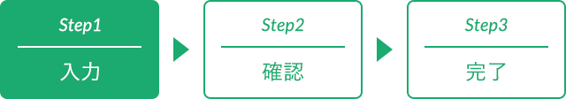 お客様情報入力